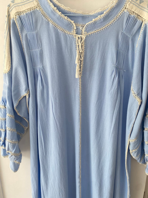 New! Vestido Morelia Azul