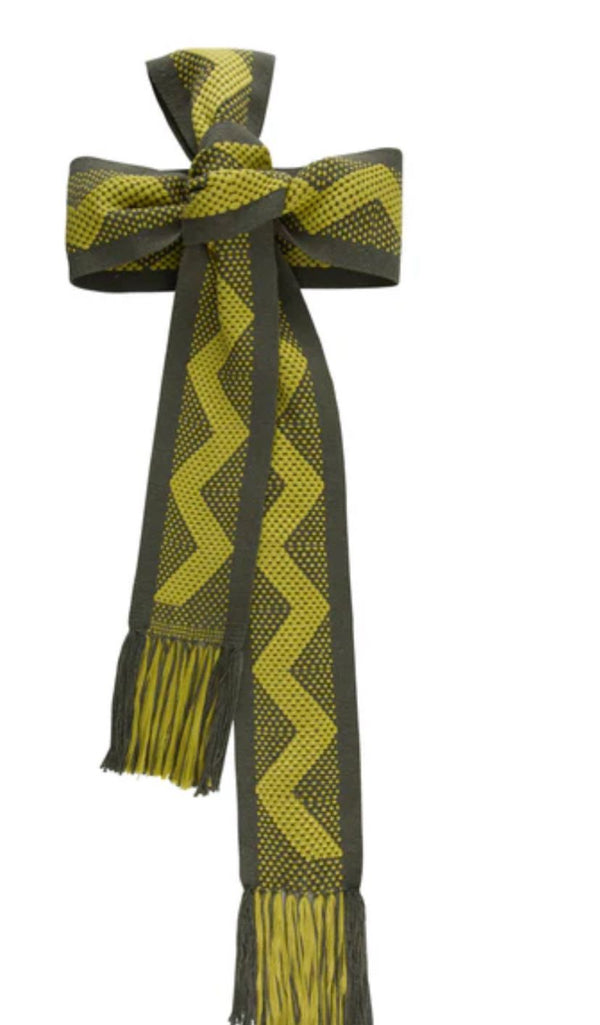 ¡NUEVO! Cinturón/Fajín verde militar y limón