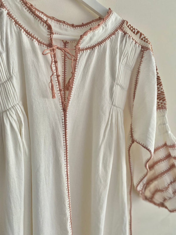 Blusa Morelia maquillaje