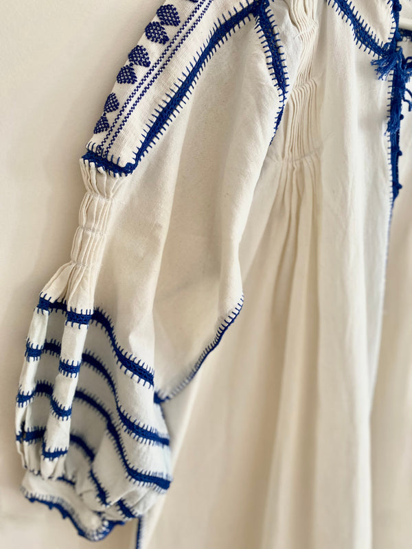 Blusa Morelia azul añil