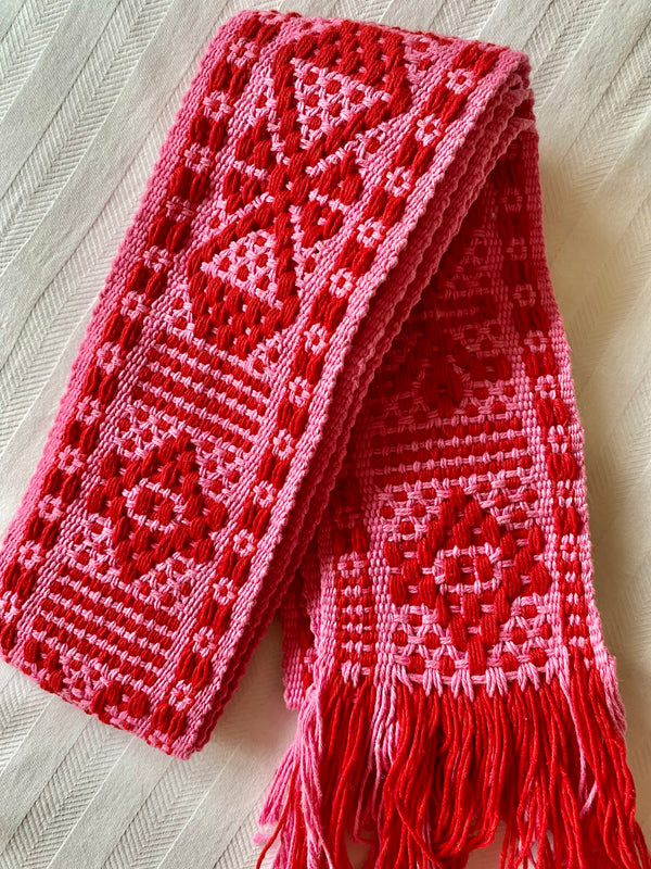 ¡NUEVO! Cinturón/Fajín rosa y fresa