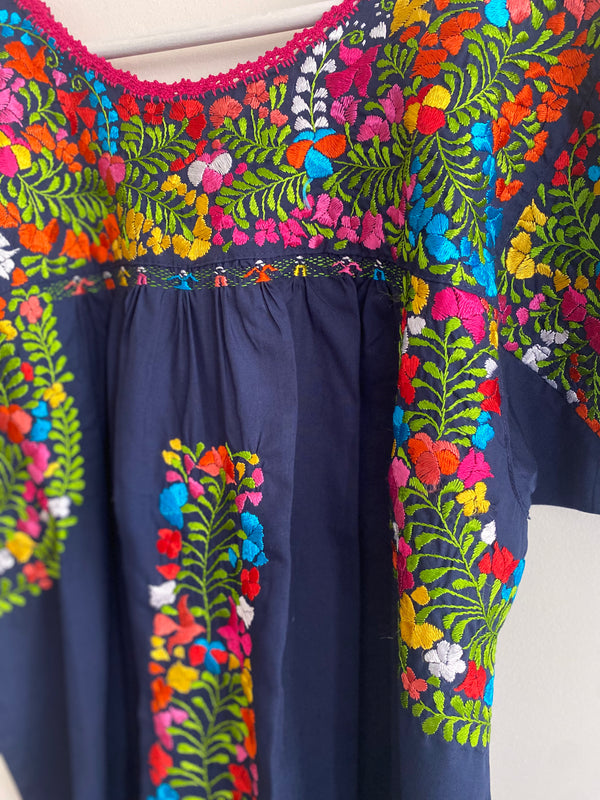 San Antonino Azul Marino / Multicolor