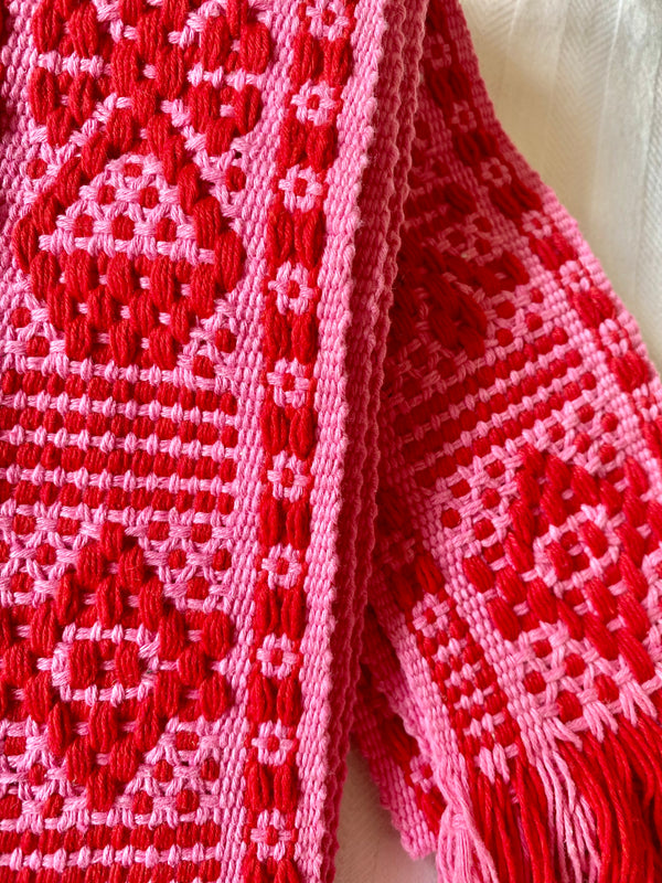 ¡NUEVO! Cinturón/Fajín rosa y fresa