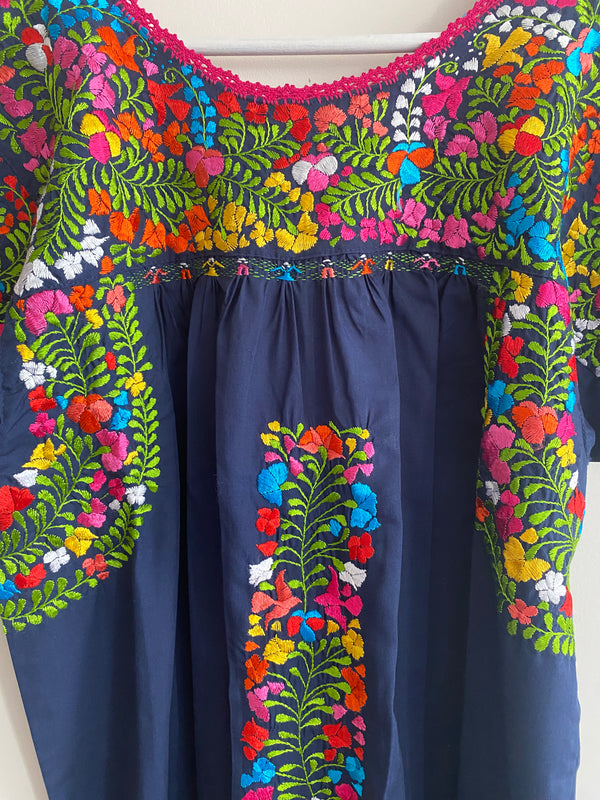 San Antonino Azul Marino / Multicolor