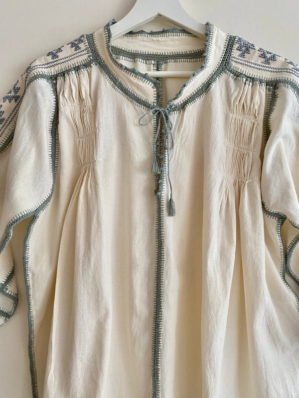 Blusa Morelia gris perla