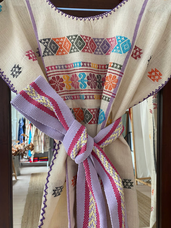 ¡NUEVO! Cinturón/Fajín lila y frambuesa