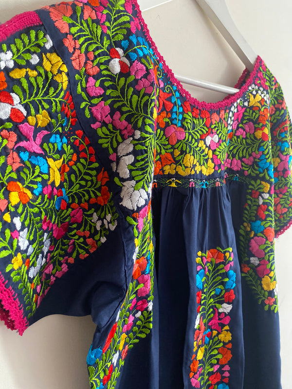 San Antonino Azul Marino / Multicolor