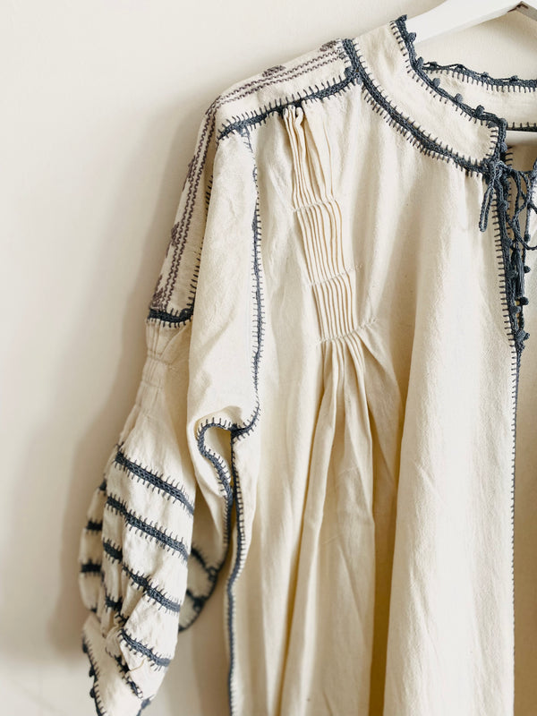 New! Vestido Morelia gris marengo