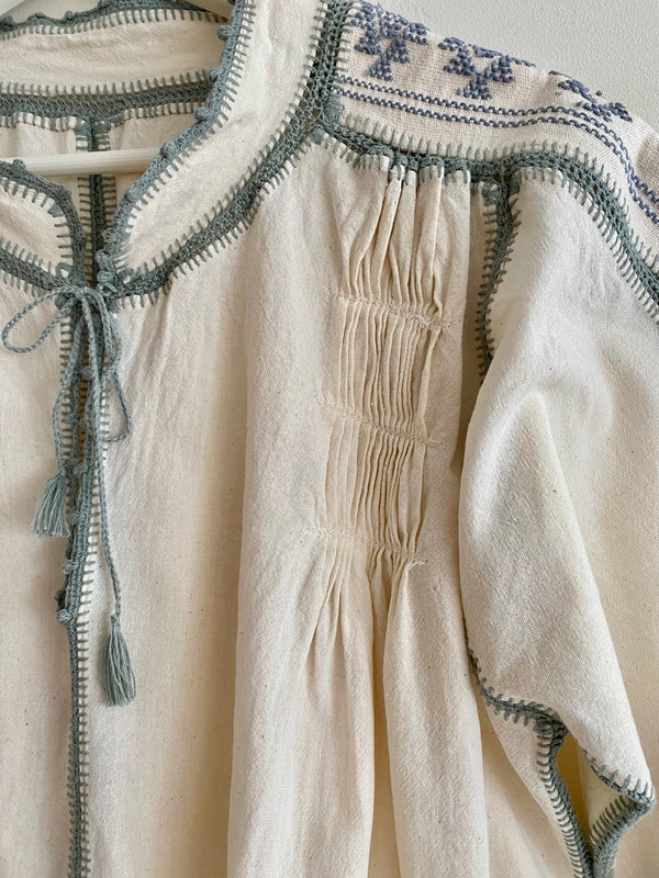 Blusa Morelia gris perla