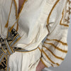 Blusa Morelia ribete oro
