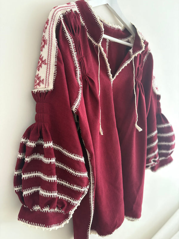 ¡¡NUEVO!! Blusa Morelia Burdeos