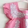 ¡NOVEDAD! Vestido niña Rosa Pink Flores blancas
