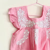 ¡NOVEDAD! Vestido niña Rosa Pink Flores blancas