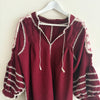 ¡¡NUEVO!! Blusa Morelia Burdeos