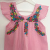 ¡NOVEDAD! Vestido niña rosa Flores colores